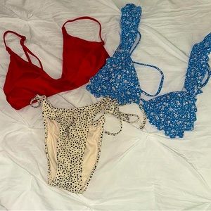 Bikini Bundle! 2 Tops 1 Bottom - All Size Small